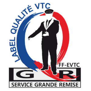 Le logo du label qualité VTC, obtenu par Aquitaine Business Driver.